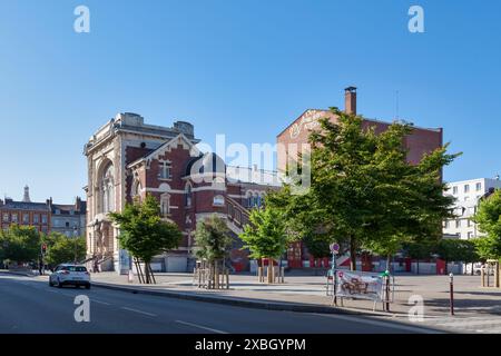 Lille, France - June 23 2020: The Sébastopol theater is a 1350-seat theater and auditorium inaugurated in 1903 on the Sébastopol square in Lille. Stock Photo