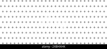 cross pattern with a plus sign. mathematics geometry background. seamless cross. Stock Vector