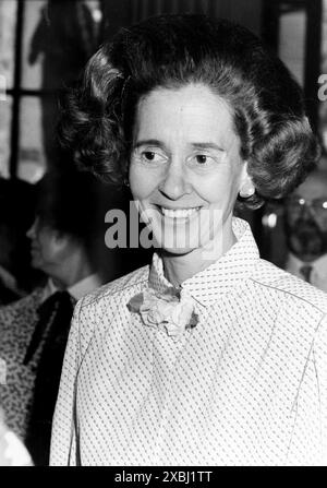 Anni' 80 Bruxelles Archivio Storico Olycom/LaPresse Baldovino del Belgio (Laeken, 7 settembre 1930 - Motril, 31 luglio 1993) principe del Belgio, duca di Brabante, fu re del Belgio dal 16 luglio 1951 fino alla sua morte. Salì al trono in una fase di crisi politica, e molte altre segnarono il suo lungo regno, almeno una delle quali fu il risultato della pubblica espressione della sua fede cattolica. Nella Foto: La Regina Fabiola del Belgio In the photo: Queen Fabiola of Belgium Credit: LaPresse/Alamy Live News Stock Photo