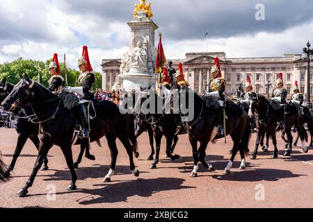 The Changing of The Guard Ceremony, Buckingham Palace, London, Uk. Stock Photo