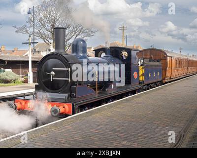 Great Eastern Railway Worsdell Y14 565 0-6-0 locomotive (formerly J15 65462) at Sheringham on the North Norfolk Raileay Poppy Line Stock Photo