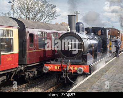 Great Eastern Railway Worsdell Y14 565 0-6-0 locomotive (formerly J15 65462) at Sheringham on the North Norfolk Raileay Poppy Line Stock Photo