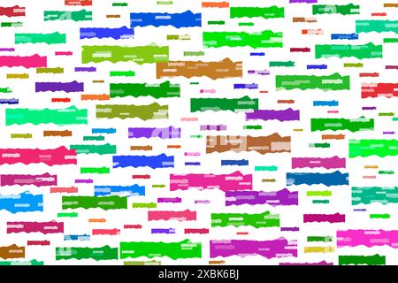 A colorful, abstract background with many stripes and rectangles of different colors. The colors are bright and bold, creating a feeling of energy and Stock Photo