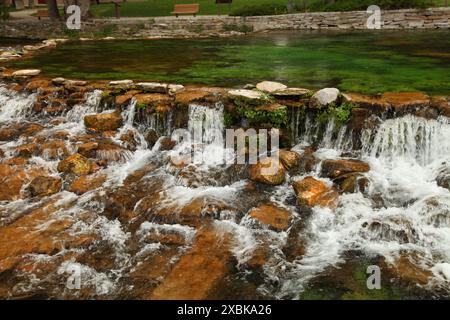Giant Springs State Park in Great Falls, Montana Stock Photo