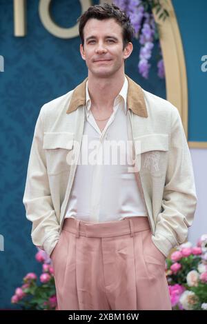 London, UK. 12 Jun, 2024. Pictured: Luke Thompson attends The Bridgerton Season 3 - Part Two London Special Screening at Odeon Luxe, Leicester Square. Credit: Justin Ng/Alamy Live News Stock Photo