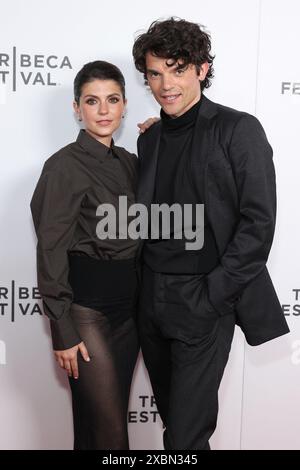 Emily Bader, Edward Bluemel at arrivals for MY LADY JANE Premiere at