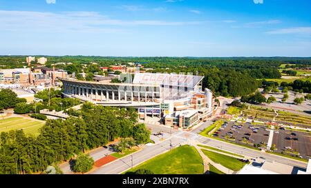 Clemson, SC - June 8, 2024: Memorial Stadium on the Clemson University Campus Stock Photo