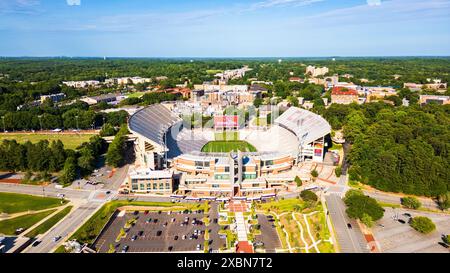 Clemson, SC - June 8, 2024: Memorial Stadium on the Clemson University Campus Stock Photo