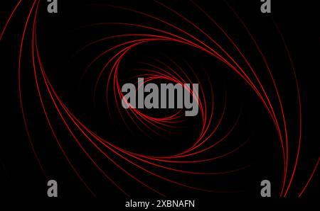 Abstract Spiral Fire Effect Background vector Stock Vector