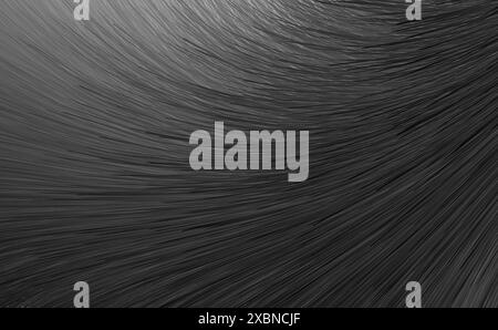 Wavy Lines Abstract Background. Black and White Abstract Background Vector Stock Vector