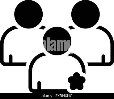 Icon for importance,weightage Stock Vector