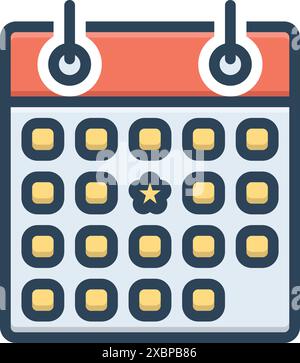 Icon for importance,weightage Stock Vector
