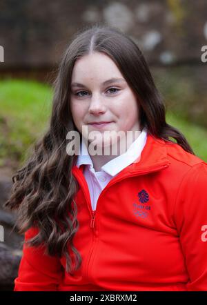 Abigail Martin during a Team GB kitting out session for the Paris
