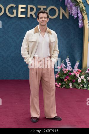 London, UK. June 12, 2024. Luke Thompson attends Bridgerton Season 3 - Part Two - Special Screening Arrivals at Odeon Luxe, Leicester Square on June 12, 2024 in London, United Kingdom. Credit: S.A.M./Alamy Live News Stock Photo