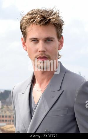 Austin Butler beim Photocall zum Kinofilm The Bikeriders im Hotel Hassler Roma. Rom, 13.06.2024 *** Austin Butler at the photocall for the movie The Bikeriders at the Hotel Hassler Roma Rome, 13 06 2024 Foto:xA.xM.xTinghinox/xFuturexImagex bikeriders 4543 Stock Photo