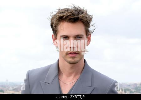 Austin Butler beim Photocall zum Kinofilm 'The Bikeriders' im Hotel Hassler Roma. Rom, 13.06.2024 Stock Photo