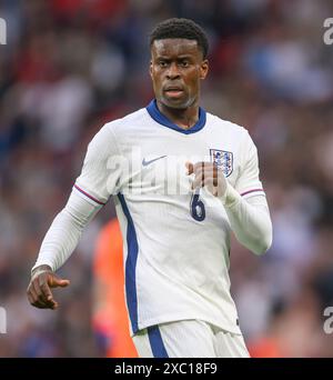 07 Jun 2024 - England v Iceland- International Friendly - Wembley  Marc Guehi in action.  Picture : Mark Pain / Alamy Live News Stock Photo