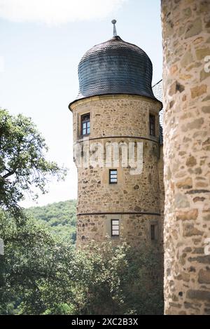 Discovering Hidden Corners of Kusel Castle Stock Photo