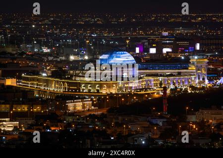 Aerial view of Al Hazm Mall Doha, Qatar. Stock Photo