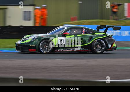 William Martin Porsche 911 GT3 Cup Eden Race Drive Porsche Carrera Cup Great Britain 2024 a single marque series with all drivers piloting Porsche Stock Photo Alamy