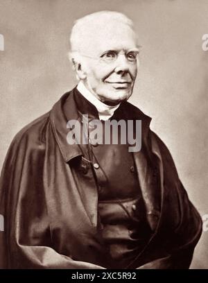 John Keble (1792–1866), English Anglican priest, poet, theologian, and one of the leaders of the Oxford Movement. Keble College at Oxford University is named in his honor. Stock Photo