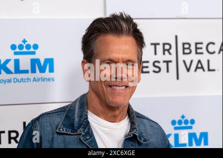 New York, New York, USA. 14th June, 2024. (NEW) &quot;Footloose&quot; Reunion - 2024 Tribeca Festival. June 14, 2024, New York, New York, USA: Kevin Bacon attends the &quot;Footloose&quot; reunion during the 2024 Tribeca Festival at BMCC Theater on June 14, 2024 in New York City. (Credit: M10s/TheNews2) (Foto: M10s/Thenews2/Zumapress) (Credit Image: © Ron Adar/TheNEWS2 via ZUMA Press Wire) EDITORIAL USAGE ONLY! Not for Commercial USAGE! Credit: ZUMA Press, Inc./Alamy Live News Stock Photo