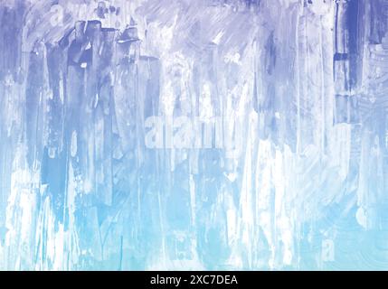 Modern soft blue watercolor texture background Stock Vector