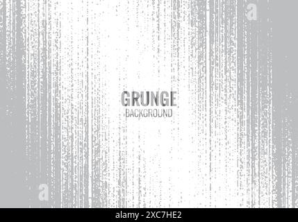 Abstract gray grunge stroke texture background Stock Vector