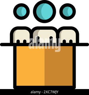 Student Club line icon. Can be used for websites, UI and mobile app. Vector Illustrations. Stock Vector