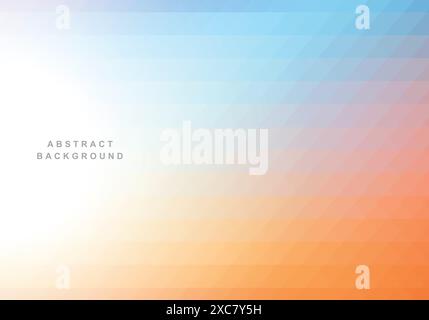Abstract triangle pattern colorful geometric background Stock Vector
