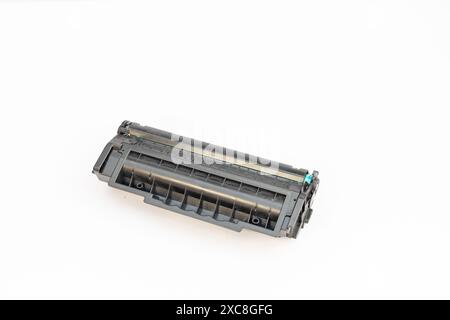Close-up of HP LaserJet 49A Toner Cartridge Stock Photo