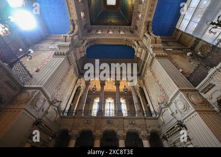 Rome, Italy - August 31, 2023: The Great Synagogue of Rome. Though the Jewish community of Rome goes back to the 2nd century B.C, the current synagogu Stock Photo