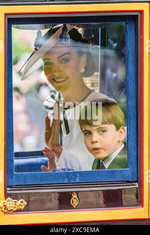 The Princess of Wales Seamus, the Irish Guards mascot during a visit to ...