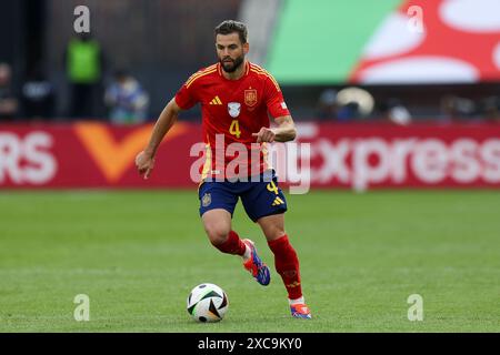 Berlin, Germany. 15th June, 2024. Fussball UEFA EURO 2024 Gruppenphase 1. Spieltag Spanien - Kroatien am 15.06.2024 im Olympiastadion Berlin in Berlin Nacho ( Spanien ) Foto: Revierfoto Credit: ddp media GmbH/Alamy Live News Stock Photo