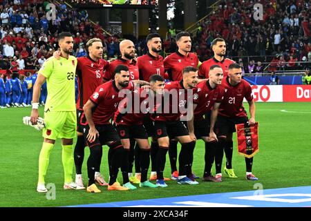 Taulant Seferi Of Albania, Nedim Bajrami Of Albania And Armando Broja ...