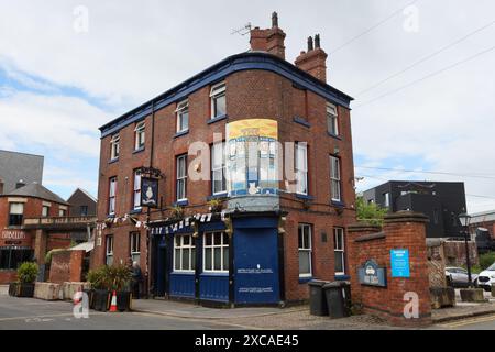 The Fat Cat Public House in Shalesmoor Kelham Island Sheffield England UK Traditional victorian pub inner city urban grade II listed building real ale Stock Photo