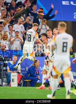 Kai Havertz, DFB 7 celebrates his goal, happy, laugh, celebration, 3-0