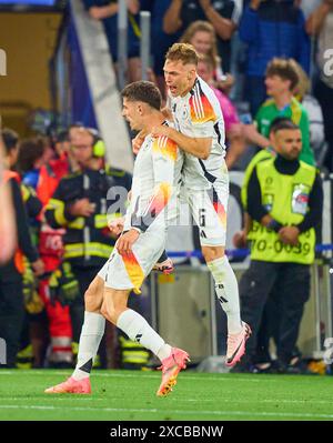 Kai Havertz, DFB 7 celebrates his goal, happy, laugh, celebration, 3-0