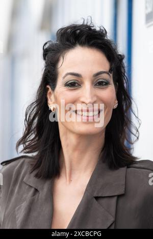 Laetitia Eido attending a Photocall as part of the 38th Cabourg Film
