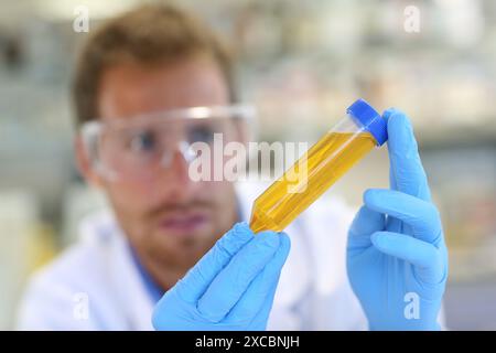 Researchers, Biological test laboratory, Tecnalia Foundation, Technology and Research Centre, San Sebastian Technological Park, Donostia, Gipuzkoa, Ba Stock Photo