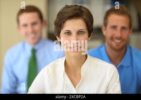 Businessmen, office, Tecnalia Foundation, Technology and Research Centre, San Sebastian Technological Park, Donostia, Gipuzkoa, Basque Country, Spain Stock Photo