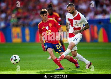 Pedri (Spanien Nationalmannschaft Euro 2024, #20), Marcelo Brozovic ...