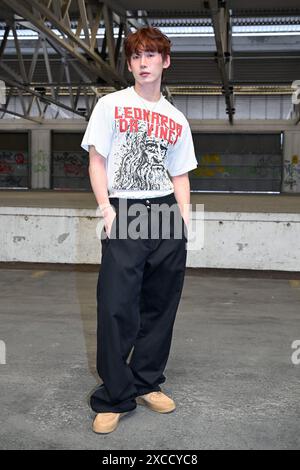 Milan, Italy. 16th June, 2024. Men's Fashion, Spring Summer 2025.- Magliano arrivals - Pictured: Sengjuu Credit: Independent Photo Agency/Alamy Live News Stock Photo