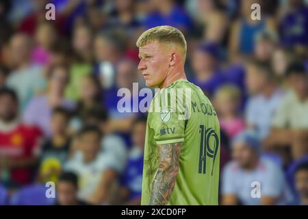 Orlando, Florida, USA, June 15, 2024, LA Galaxy player Mateusz Bogusz #19 at Inter&Co Stadium. (Photo Credit: Marty Jean-Louis/Alamy Live News Stock Photo