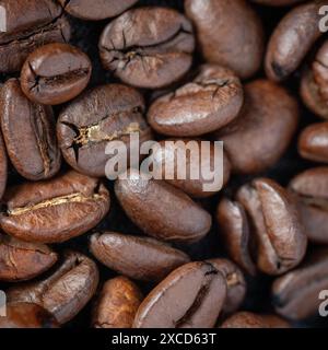 Roasted Coffee Beans Arabica Stock Photo