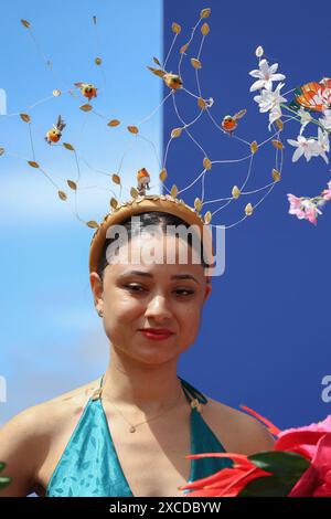 Paris, France. 16th June, 2024. Atmosphere during Prix de Diane Longines 2024 at Hippodrome de Chantilly on June 16, 2024 in Paris, France. Photo by Nasser Berzane/ABACAPRESS.COM Credit: Abaca Press/Alamy Live News Stock Photo