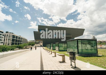 BARCELONA, SPAIN - MAY 1 2024 Disseny Hub Barcelona museum . High quality photo Stock Photo