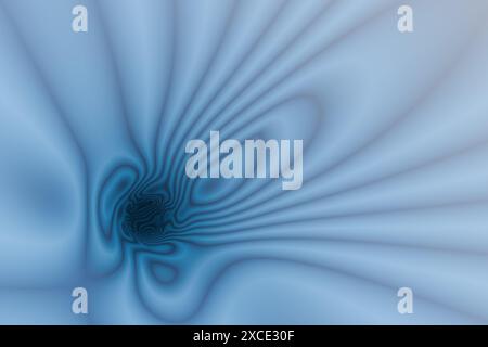 blue curve lines pattern abstract background Stock Photo
