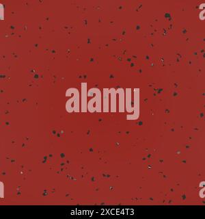 red terrazzo floor texture decoration material surface design Stock Photo