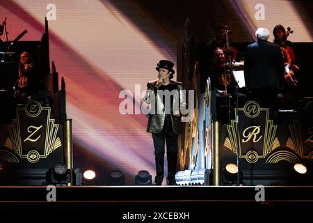 Bari, Italy. 14th June, 2024. Renato Zero Credit: Independent Photo Agency/Alamy Live News Stock Photo